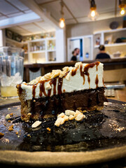 cake with chocolate