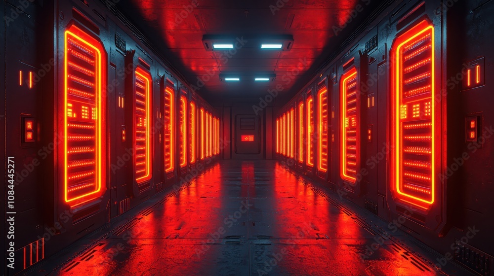 Poster enhancing cybersecurity measures data servers cloud infrastructure digital environment expert insigh