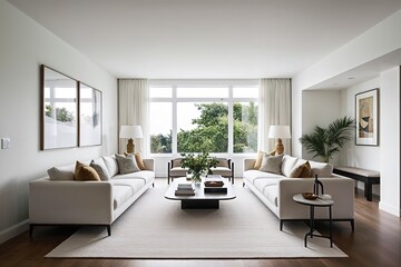 Stylish Minimalist Living Room Design Ideas for a Spacious and Bright Home