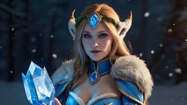 CrystalMaiden girls dota 2