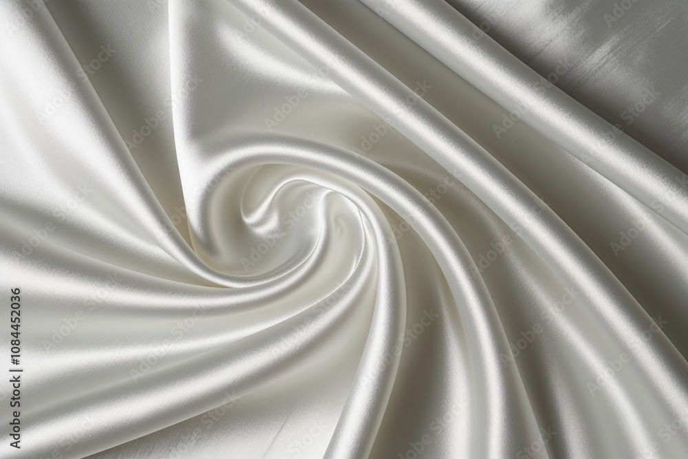 Aufkleber luxe white silk background with soft smooth texture for design use