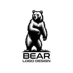 Bear Vector Logo Design