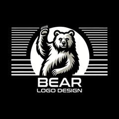 Bear Vector Logo Design