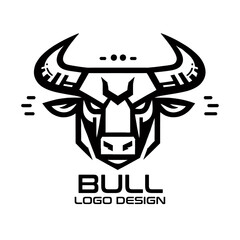 Bull Vector Logo Design