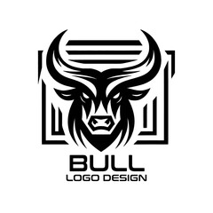 Bull Vector Logo Design