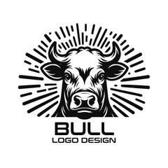 Bull Vector Logo Design