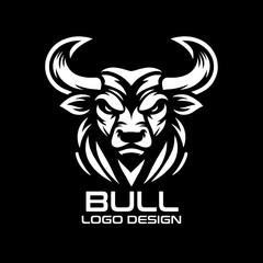 Bull Vector Logo Design