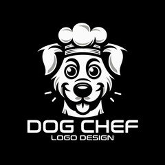 Dog Chef Vector Logo Design