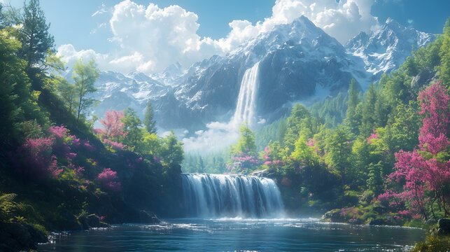Valley Waterfall