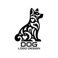 Dog Vector Logo Design