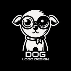 Obraz premium Dog Vector Logo Design