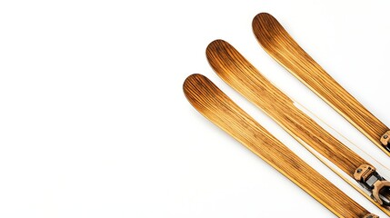 Snowboard on the snow