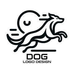 Dog Vector Logo Design