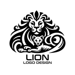 Lion Vector Logo Design