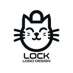 Lock Vector Logo Design