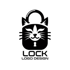 Lock Vector Logo Design