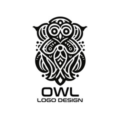 Owl Vector Logo Design