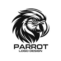 Parrot Vector Logo Design