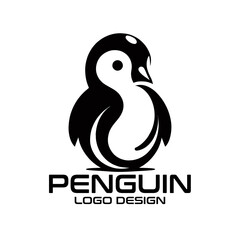 Penguin Vector Logo Design
