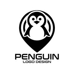 Penguin Vector Logo Design