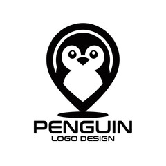 Penguin Vector Logo Design