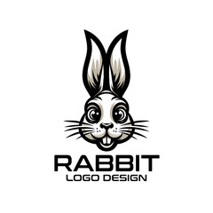 Rabbit Vector Logo Design