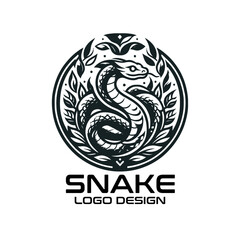 Snake Vector Logo Design