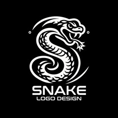 Snake Vector Logo Design