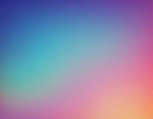 Fototapeta premium A smooth gradient background blending blue, teal, and pink hues seamlessly.