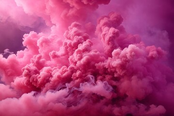 Fototapeta premium Pink Smoke Bomb Wallpaper, Smoke Bomb Background, Pink Smoke Bomb Effects Background, Smoke wallpapers, Colorful Smoke Background, Abstract Smoke Wallpapers, AI Generative