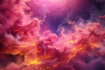 Fototapeta premium Pink Smoke Wallpaper, Smoke Background, Smoke Effects Background, Smoke wallpapers, Colorful Smoke Background, Abstract Smoke Wallpapers, AI Generative