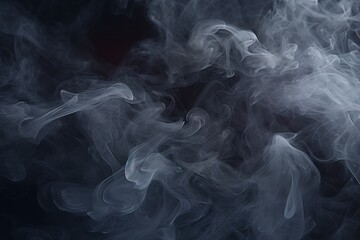 White smoke Texture, Smoke background, Smoke texture background, Fog Background, Gray smoke on black background, smoke effect background, AI Generative