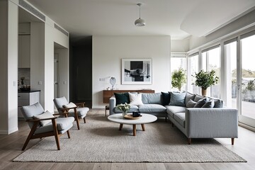 Scandinavian Interior Design Ideas for a Bright and Airy Modern Living Room