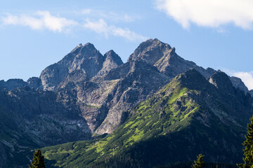 Fototapeta premium Tatra National Park and beautiful views.