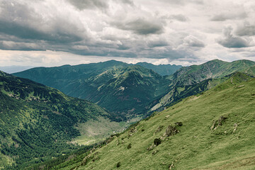 Fototapeta premium Tatra National Park and beautiful views.