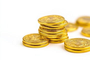 stack of gold coins