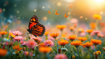 butterfly on flower
