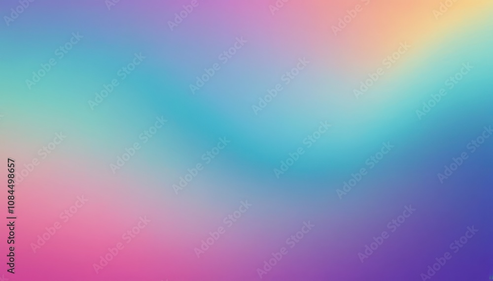 Poster a vibrant gradient background blending soft colors for artistic use.