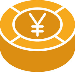 Yen Money Coin Icon