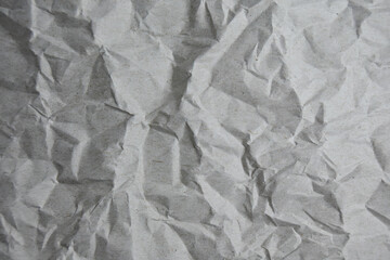 Crumpled brown paper surface, perfect for abstract background themes