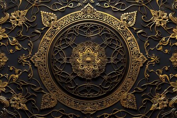 Religious symbols of Ramadan Kareem