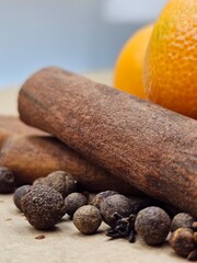 cinnamon and tangerines