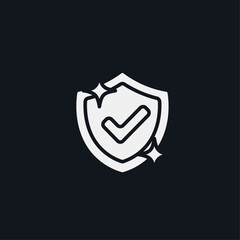 Warranty icon flat vector design