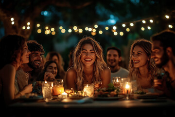 La fête entre amis