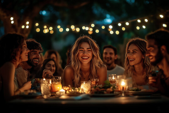 La f&ecirc;te entre amis