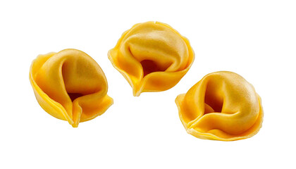 Leckere Tortellini ausgeschnitten: Gefüllte Pasta für authentische italienische Gerichte und kulinarische Genüsse