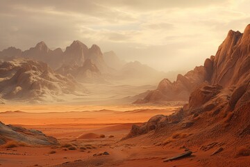 Fototapeta premium Captivating Desert Vistas