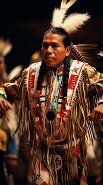 Traditional Native American Dance Portraits