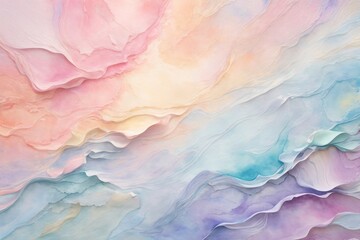 Obraz premium Pastel Texture Background, Pastel Texture Digital Paper, Soft Pastel Texture, Colorful Texture Background, Pastel Watercolor Texture, AI Generative