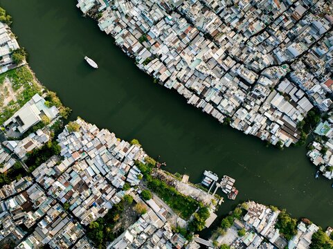 Floating Boat in Vietnam